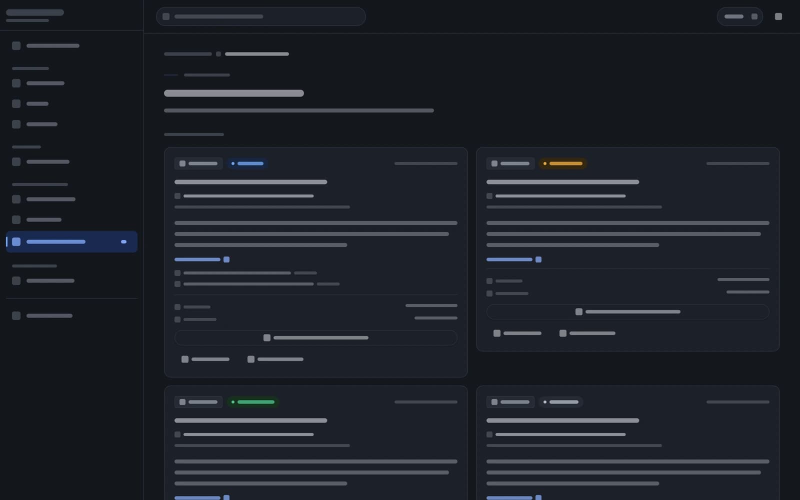 Vue abstraite de l’interface interne de gestion des demandes de devis.
