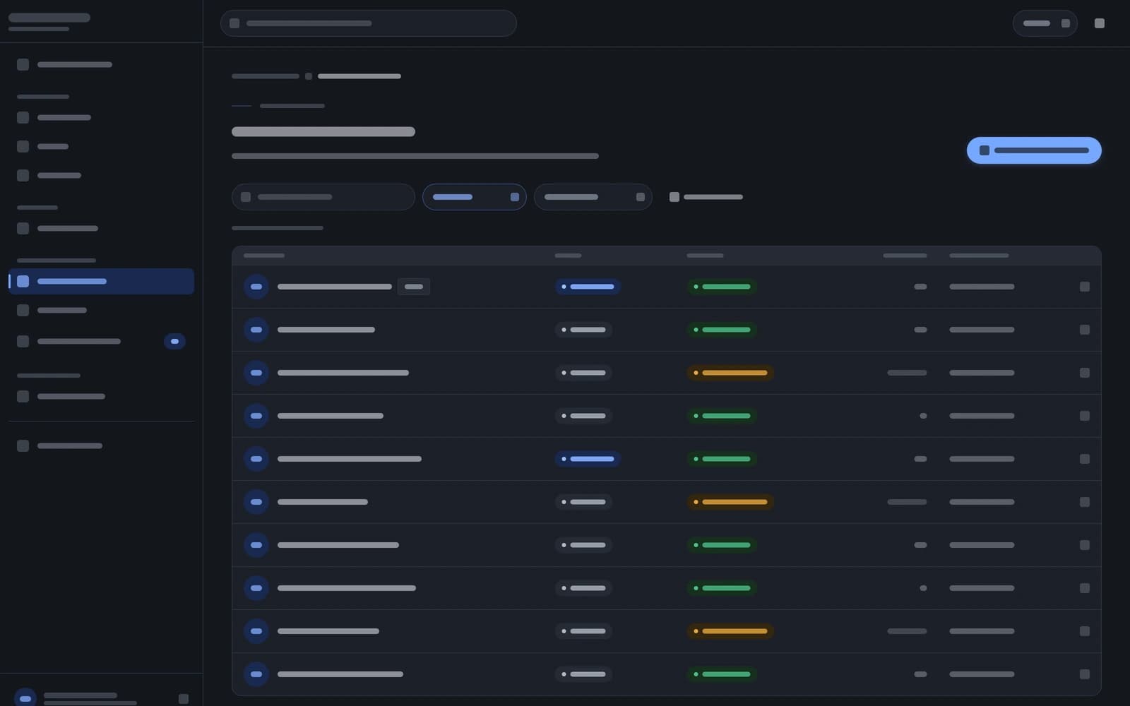 Vue abstraite de l’interface d’administration des utilisateurs.