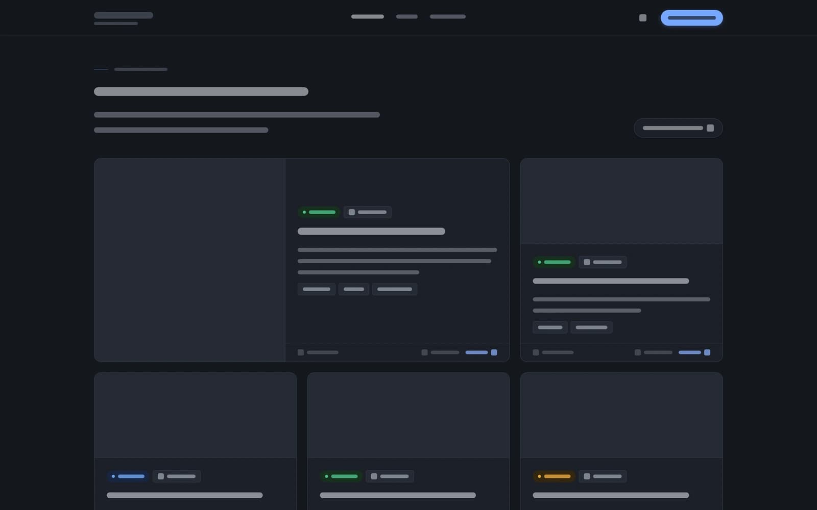 Vue abstraite de l’interface permettant de gérer les réalisations du portfolio.